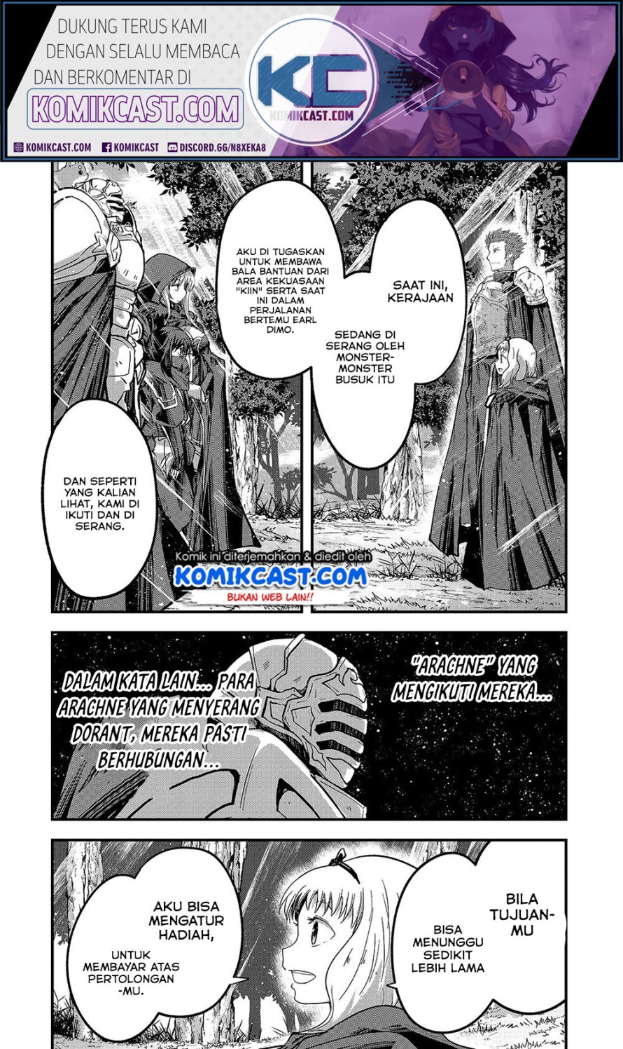 Gaikotsu Kishi-sama, Tadaima Isekai e Odekake-chuu Chapter 37 Gambar 32