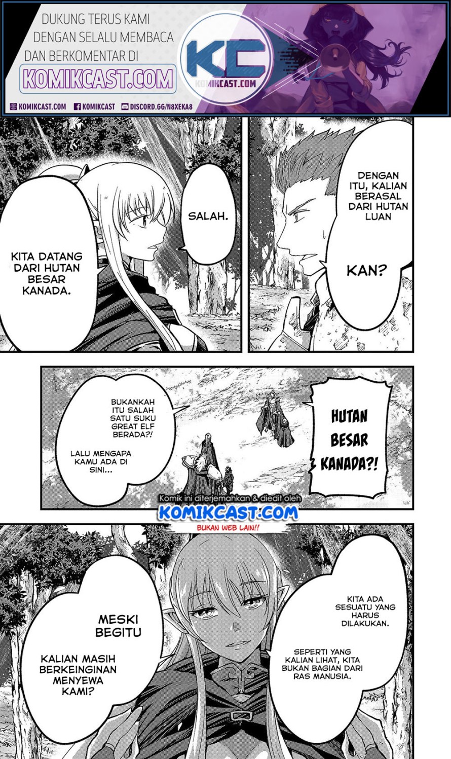 Gaikotsu Kishi-sama, Tadaima Isekai e Odekake-chuu Chapter 37 Gambar 35