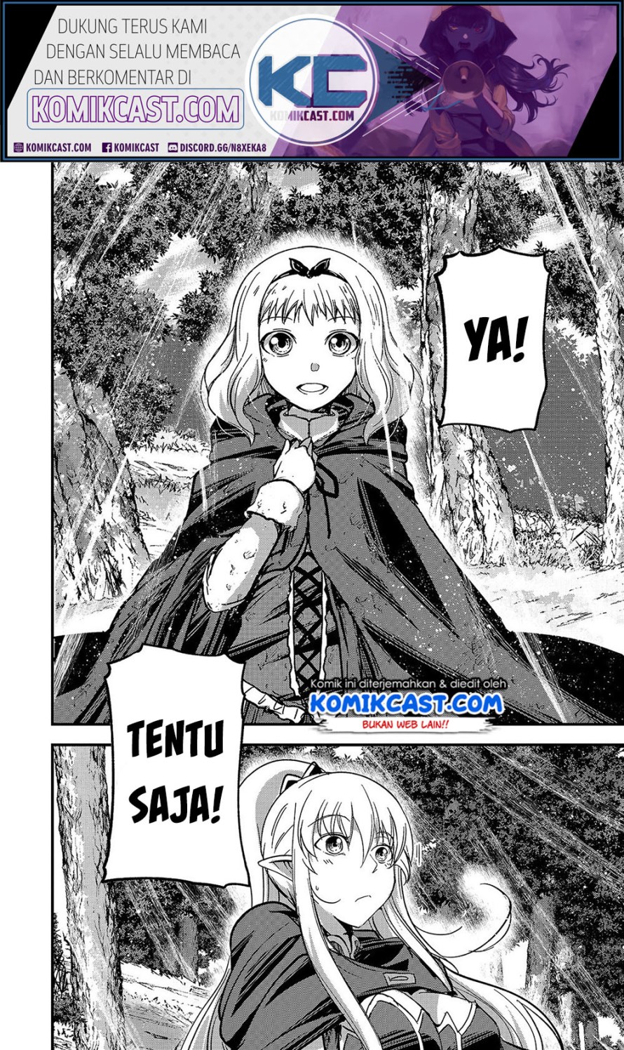 Gaikotsu Kishi-sama, Tadaima Isekai e Odekake-chuu Chapter 37 Gambar 36