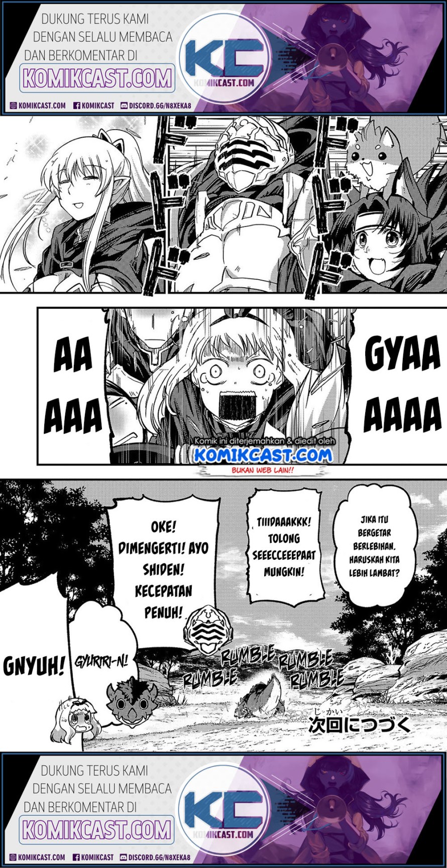 Gaikotsu Kishi-sama, Tadaima Isekai e Odekake-chuu Chapter 37 Gambar 38
