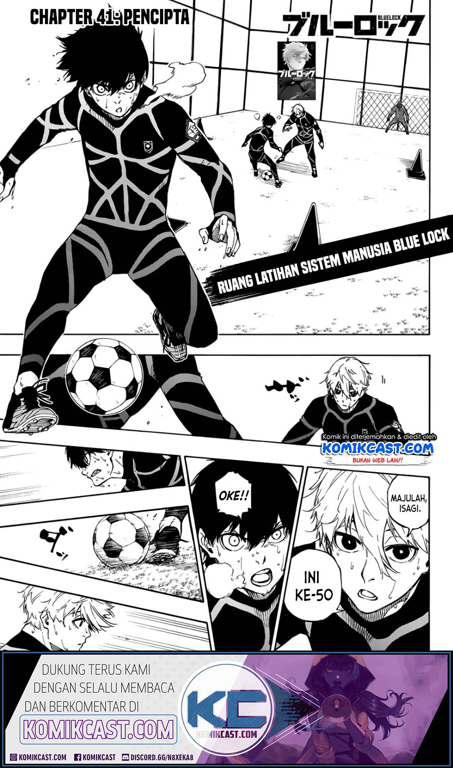 Baca Komik Blue Lock Chapter 51 Gambar 1