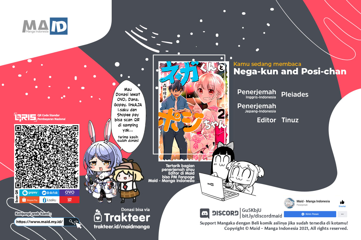 Baca Komik Nega-kun and Posi-chan Chapter 14 Gambar 1