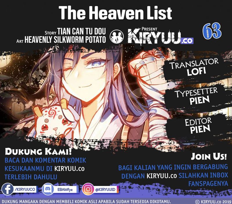 Baca Komik The Heaven’s List Chapter 63 Gambar 1