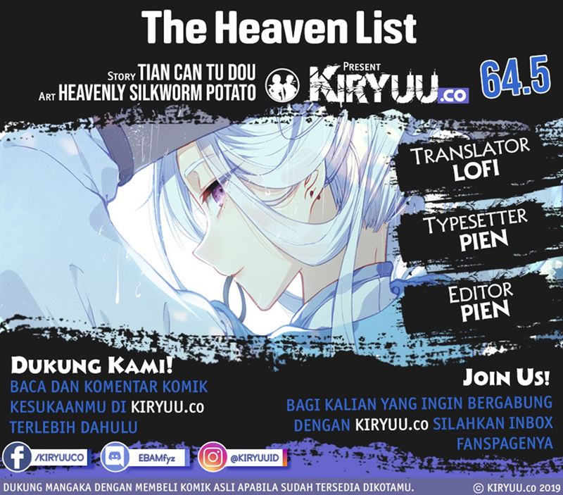 Baca Komik The Heaven’s List Chapter 64.5 Gambar 1