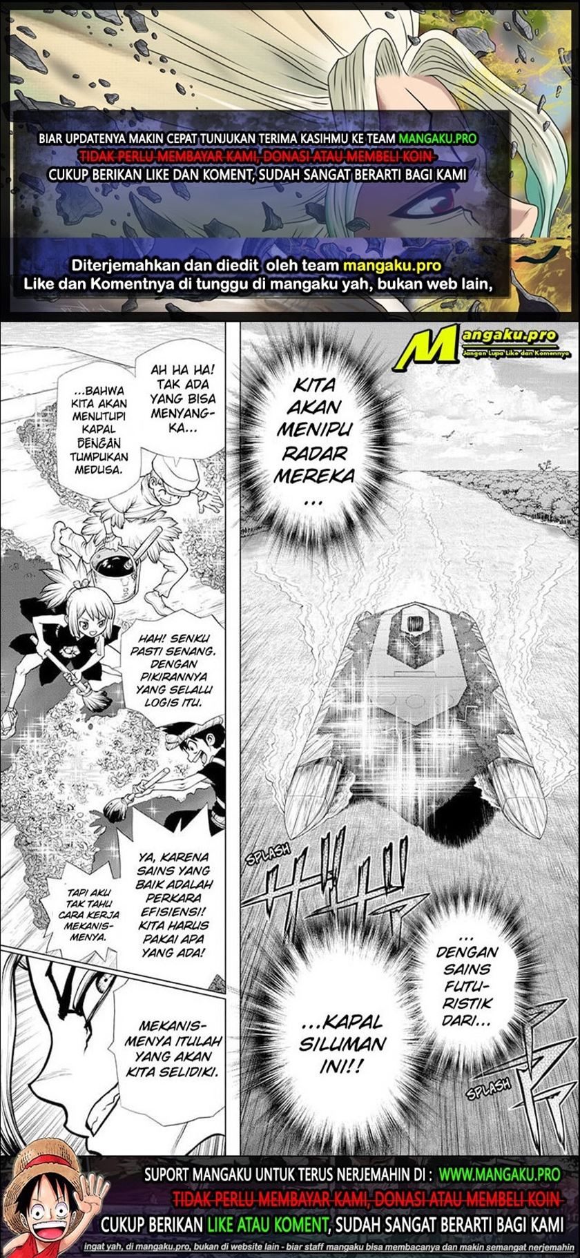 Baca Komik Dr. Stone Chapter 182 Gambar 1