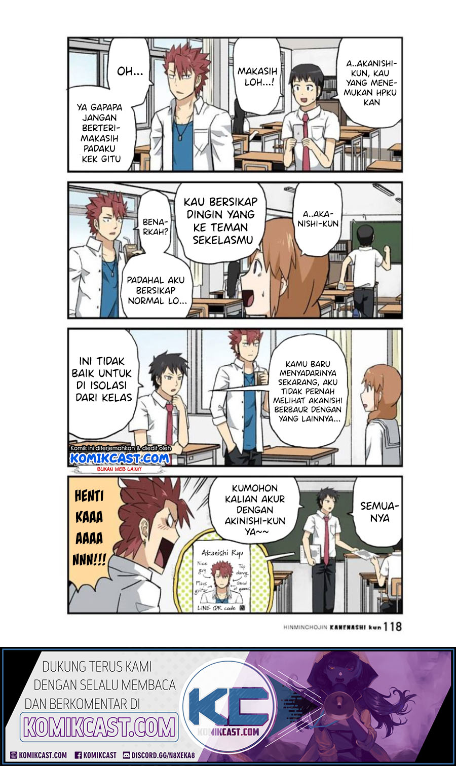 Hinmin Choujin Kanenashi-kun Chapter 23 Gambar 5
