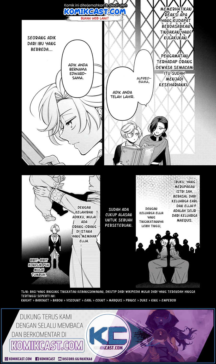 Koushaku Reijou no Tashinami Chapter 57 Gambar 13
