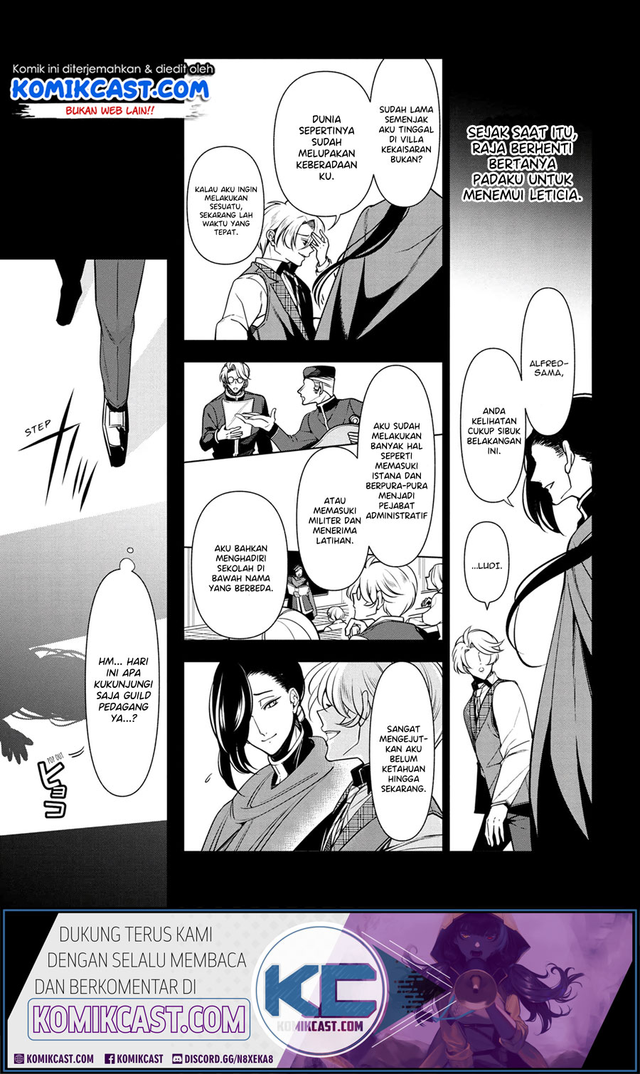 Koushaku Reijou no Tashinami Chapter 57 Gambar 29