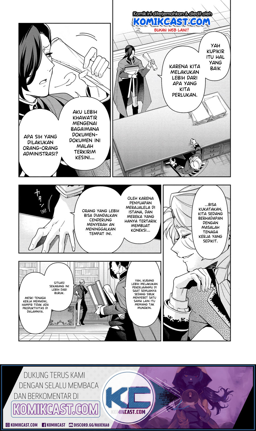 Koushaku Reijou no Tashinami Chapter 57 Gambar 8