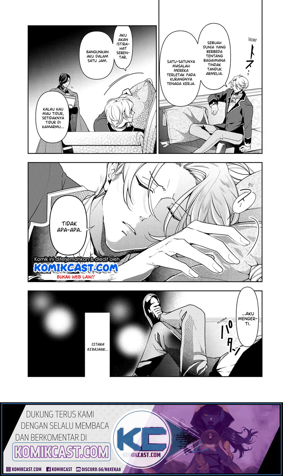 Koushaku Reijou no Tashinami Chapter 57 Gambar 9