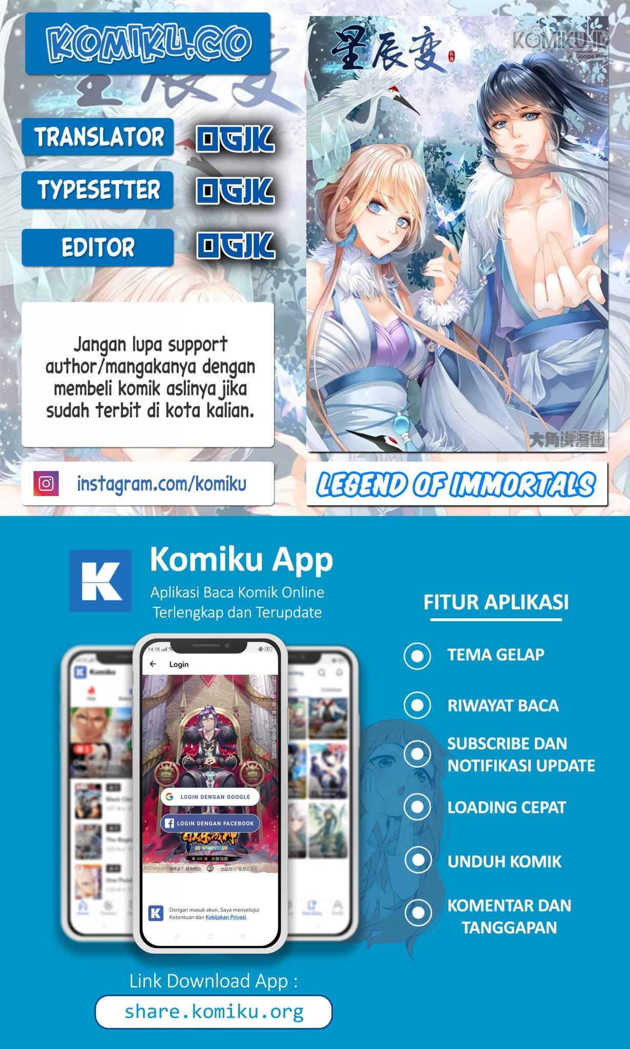 Komik Legend Of Immortals Chapter 189 gambar nomor 1