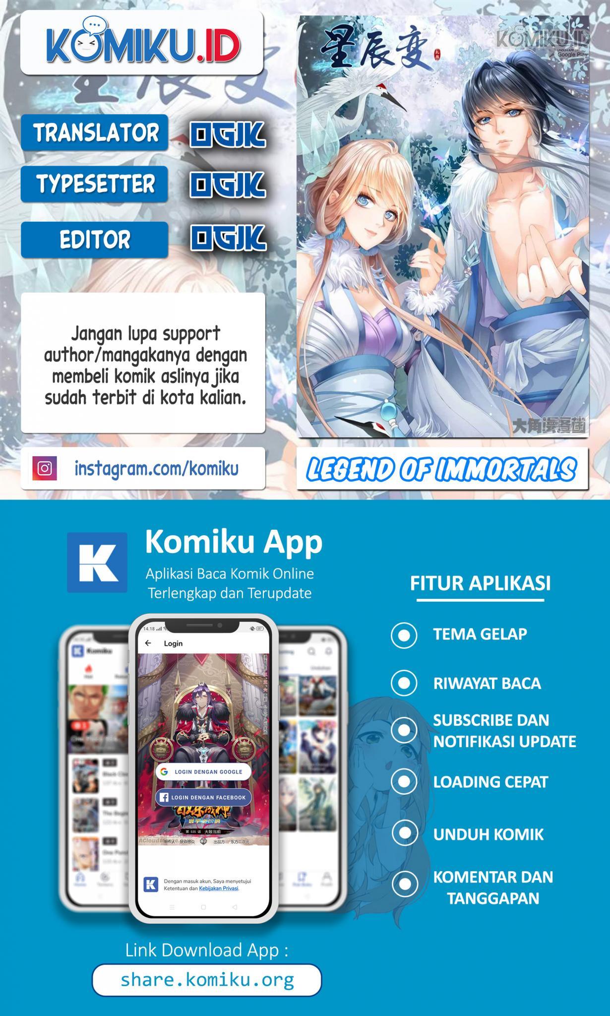 Baca Komik Legend Of Immortals Chapter 200 Gambar 1
