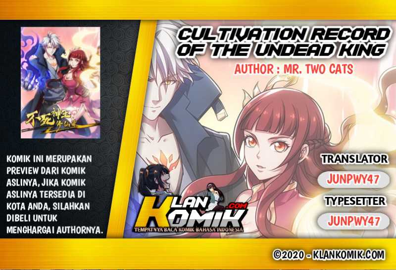 Komik Cultivation Record Of The Undead King Chapter 34 gambar nomor 1