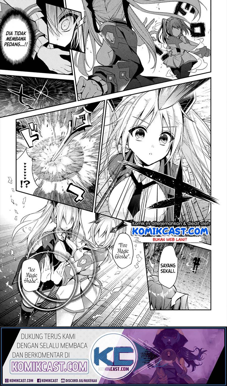 Baca Komik Maou Gakuin no Futekigousha Chapter 15.3 Gambar 1