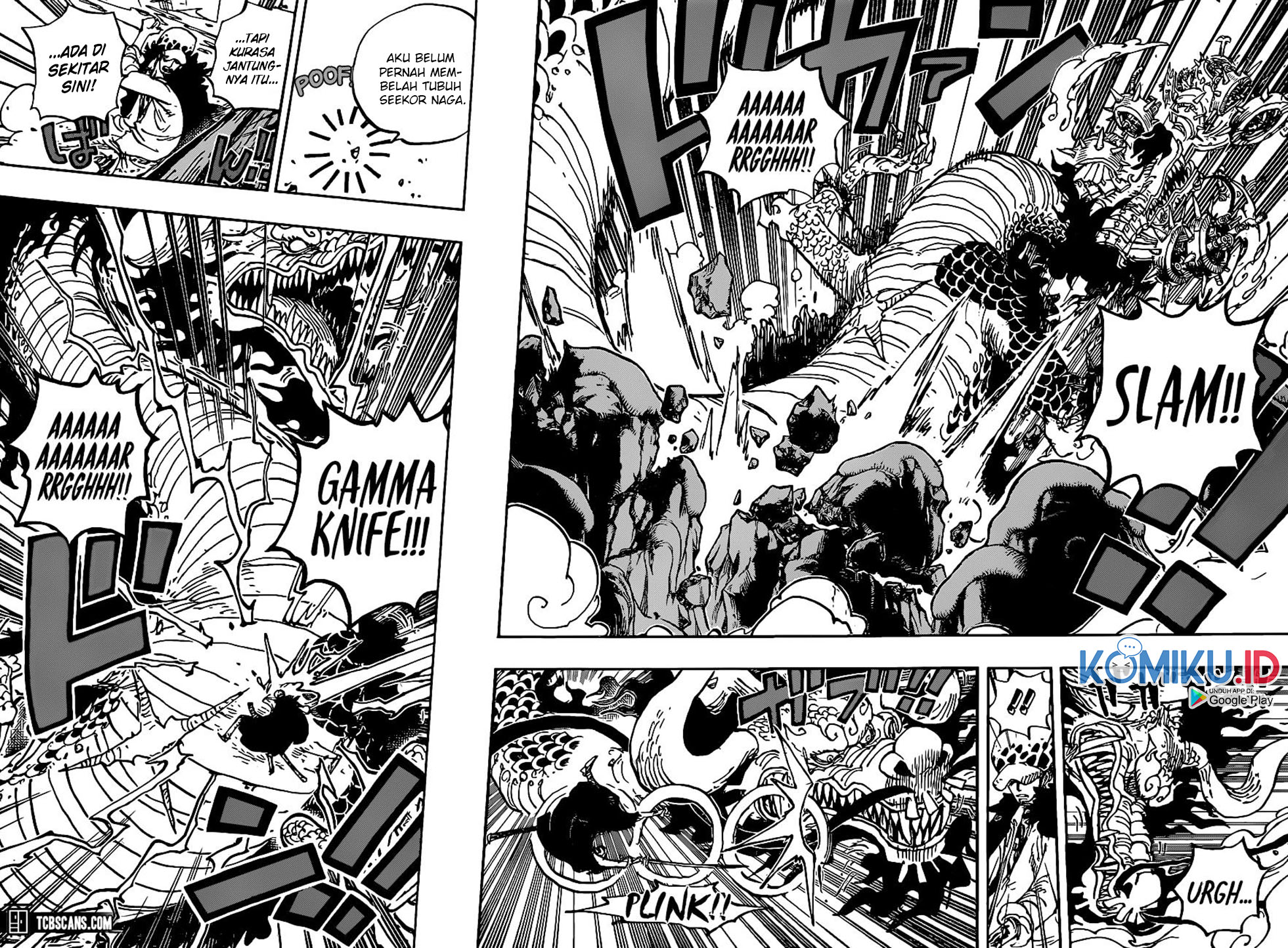 One Piece Chapter 1002 Gambar 7