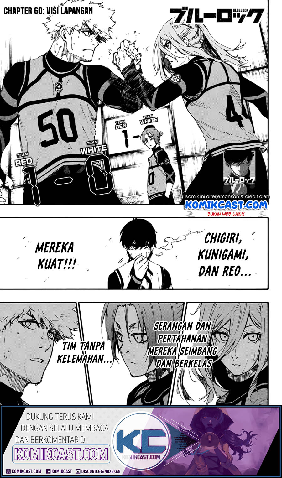 Komik Blue Lock Chapter 60 gambar nomor 1
