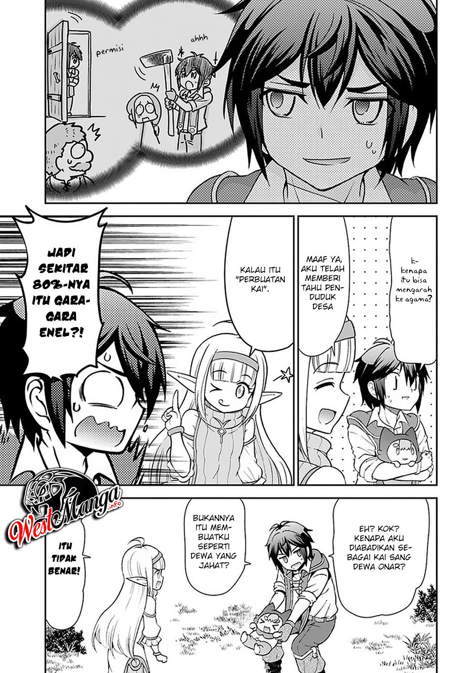 Tenohira Kaitaku Mura de Isekai Kenkokuki: Fueteku Yome-tachi to Nonbiri Mujintou Life (fix) Chapter 23 Gambar 9