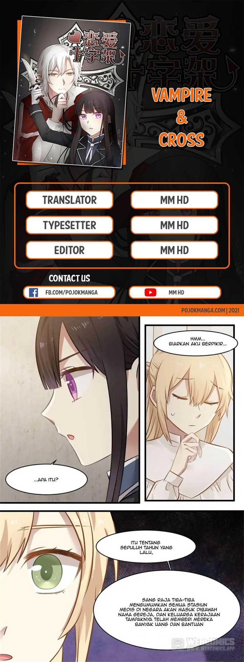 Baca Komik Vampire & Cross Chapter 23 Gambar 1