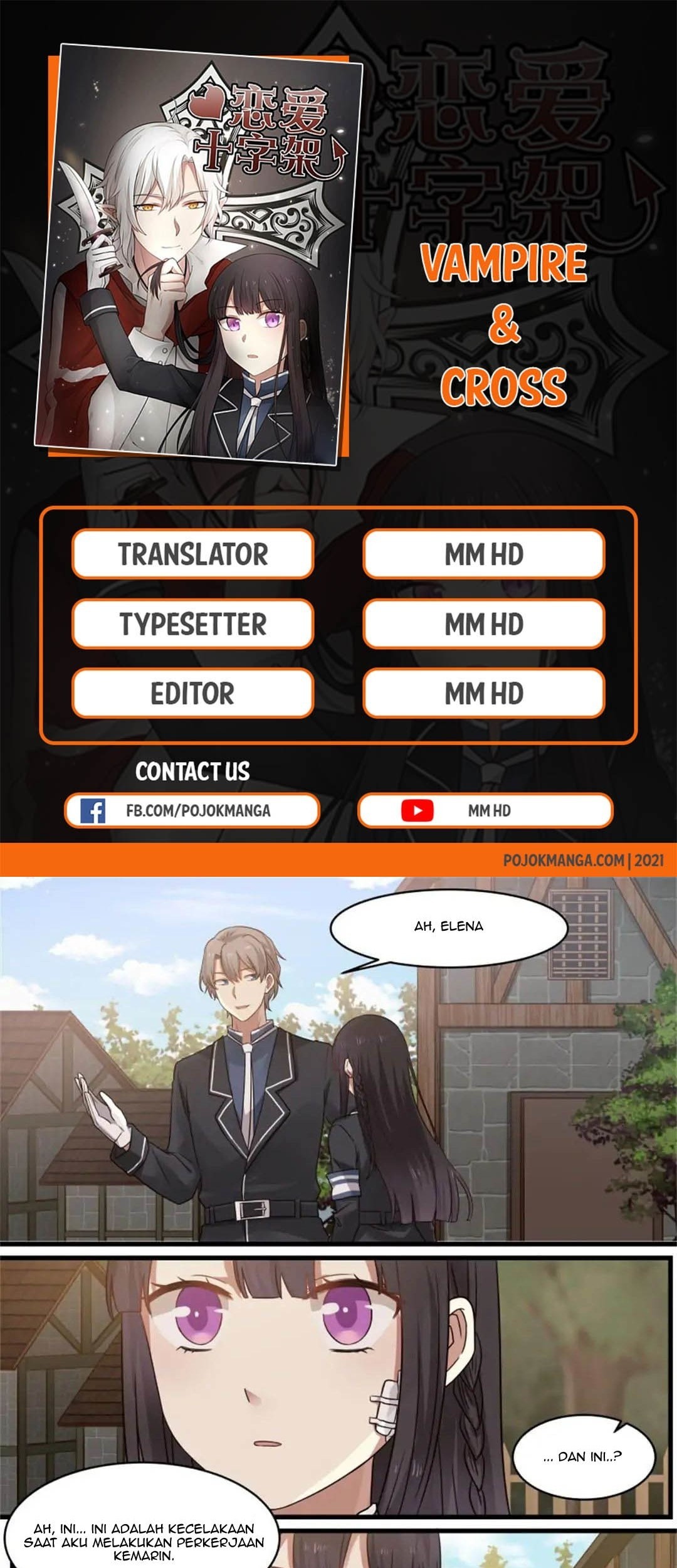 Baca Komik Vampire & Cross Chapter 08 Gambar 1