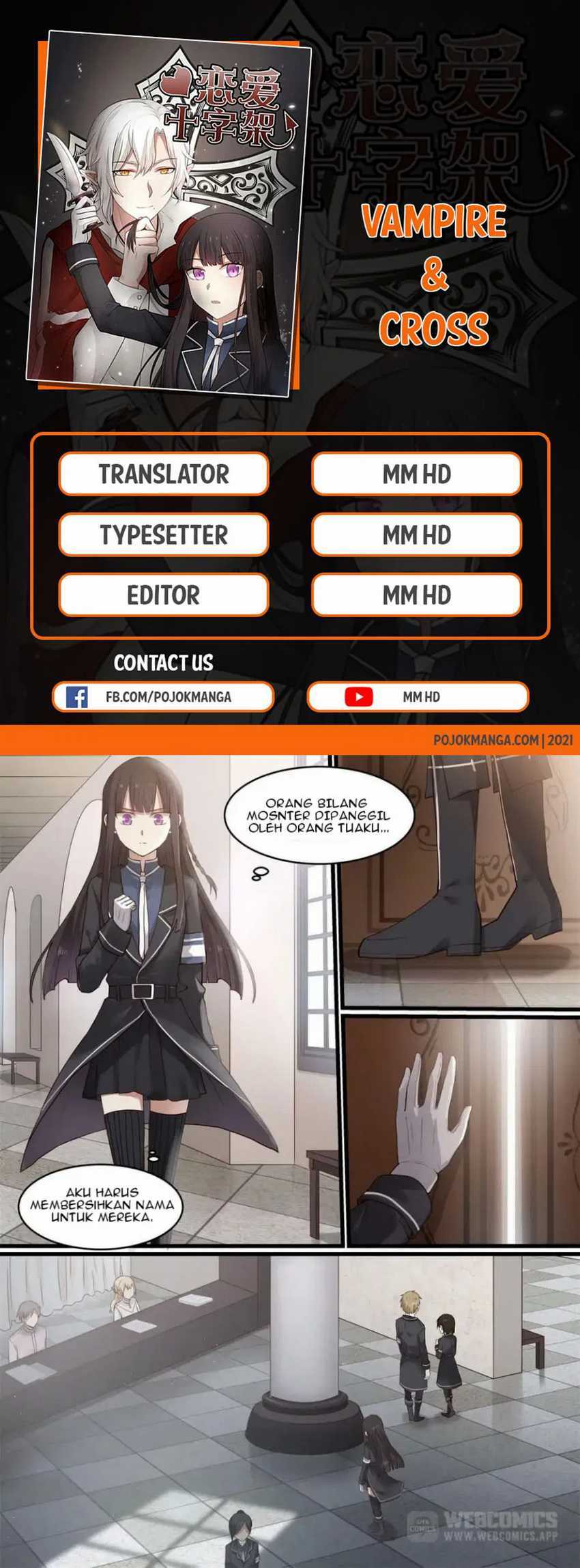 Baca Komik Vampire & Cross Chapter 03 Gambar 1