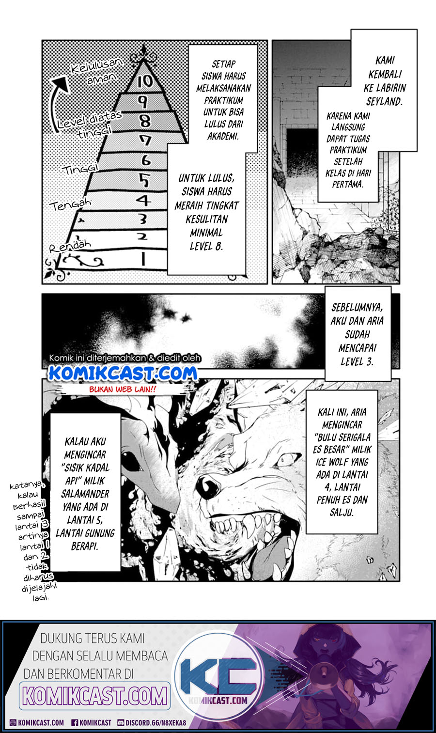 Mannen D-rank No Chuunen Boukensha Yotta Ikioi De Densetsu No Ken Wo Hikkonuku Chapter 18.1 Gambar 3