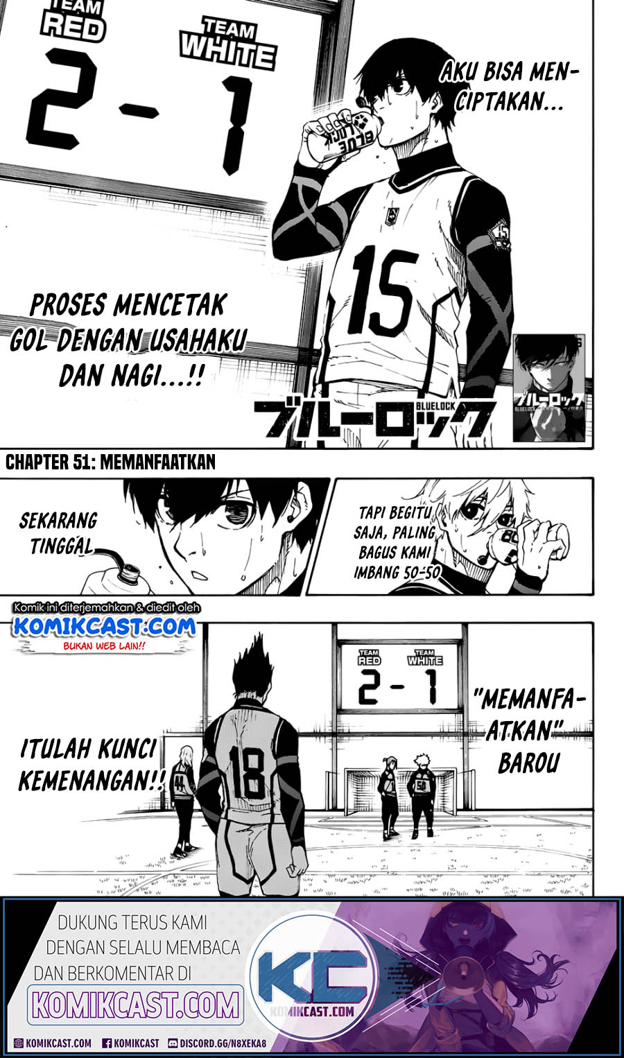 Baca Komik Blue Lock Chapter 61 Gambar 1