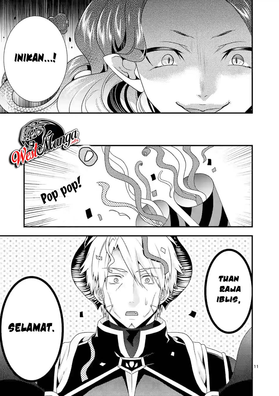 Maou desu Onna Yuusha no Hahaoya to Saikon Shita no de Onna Yuusha ga Giri no Musume ni Narimashita Chapter 40 Gambar 13