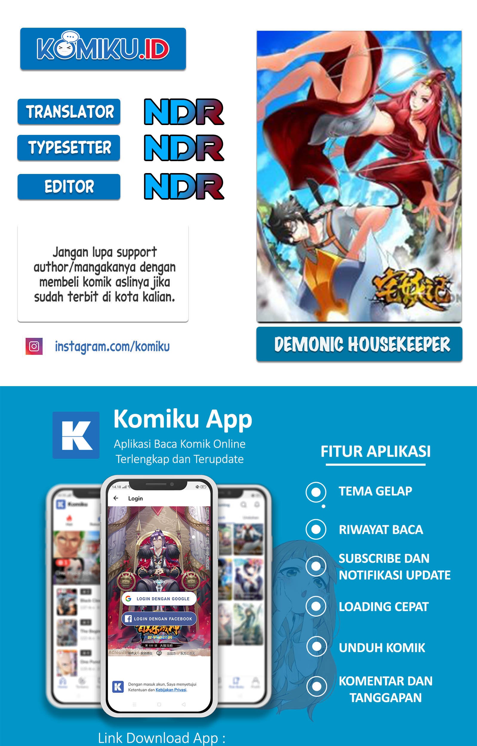 Baca Komik Demonic Housekeeper Chapter 107 Gambar 1