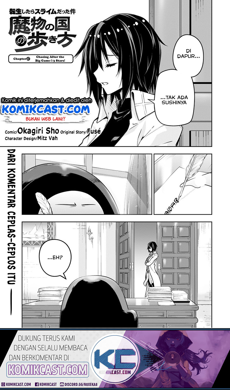Baca Komik Tensei Shitara Slime Datta Ken: Spin Off Chapter 47 Gambar 1