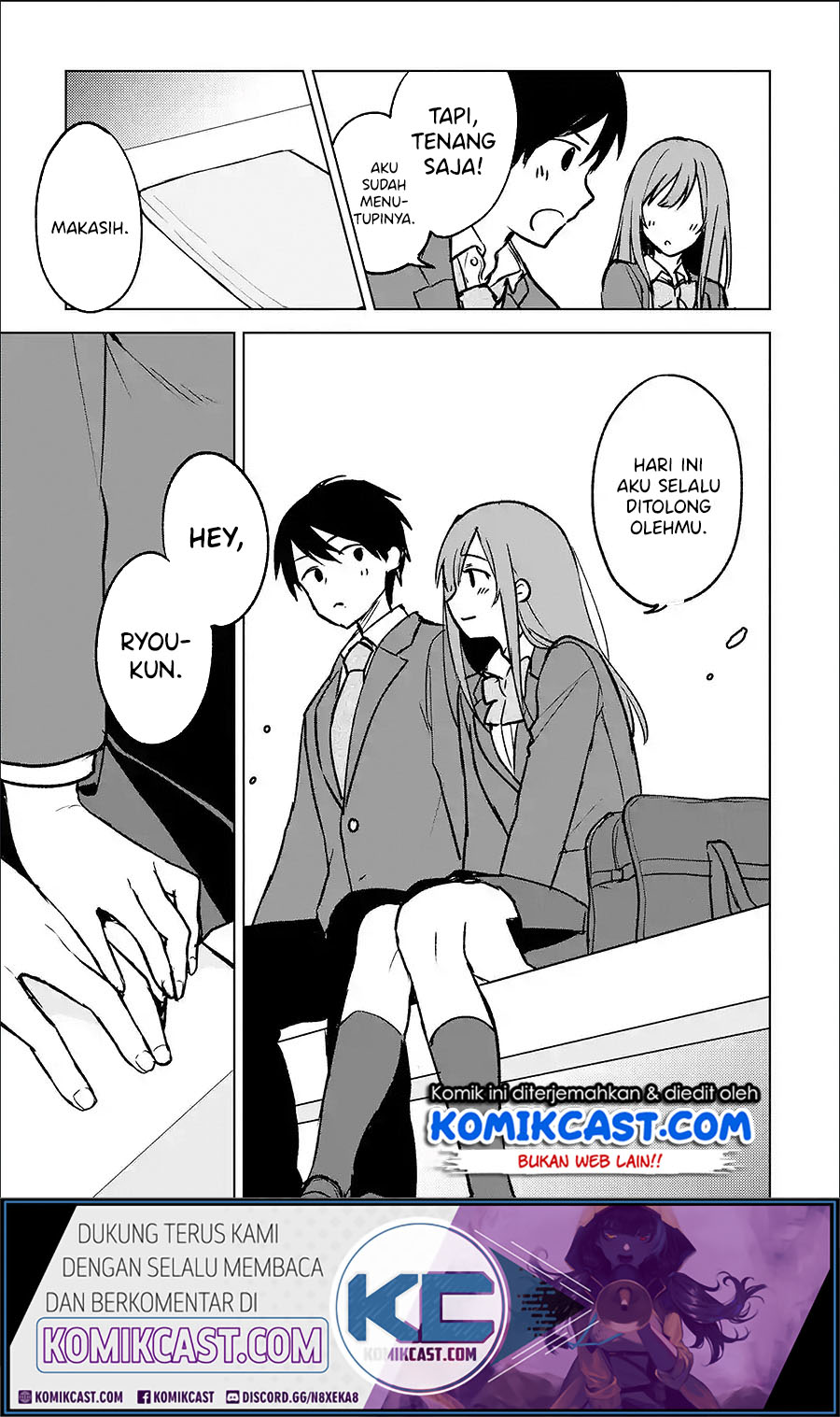 Chikan Saresou ni Natteiru S-kyuu Bishoujo wo Tasuketara Tonari no Seki no Osanajimi datta Chapter 19.1 Gambar 11