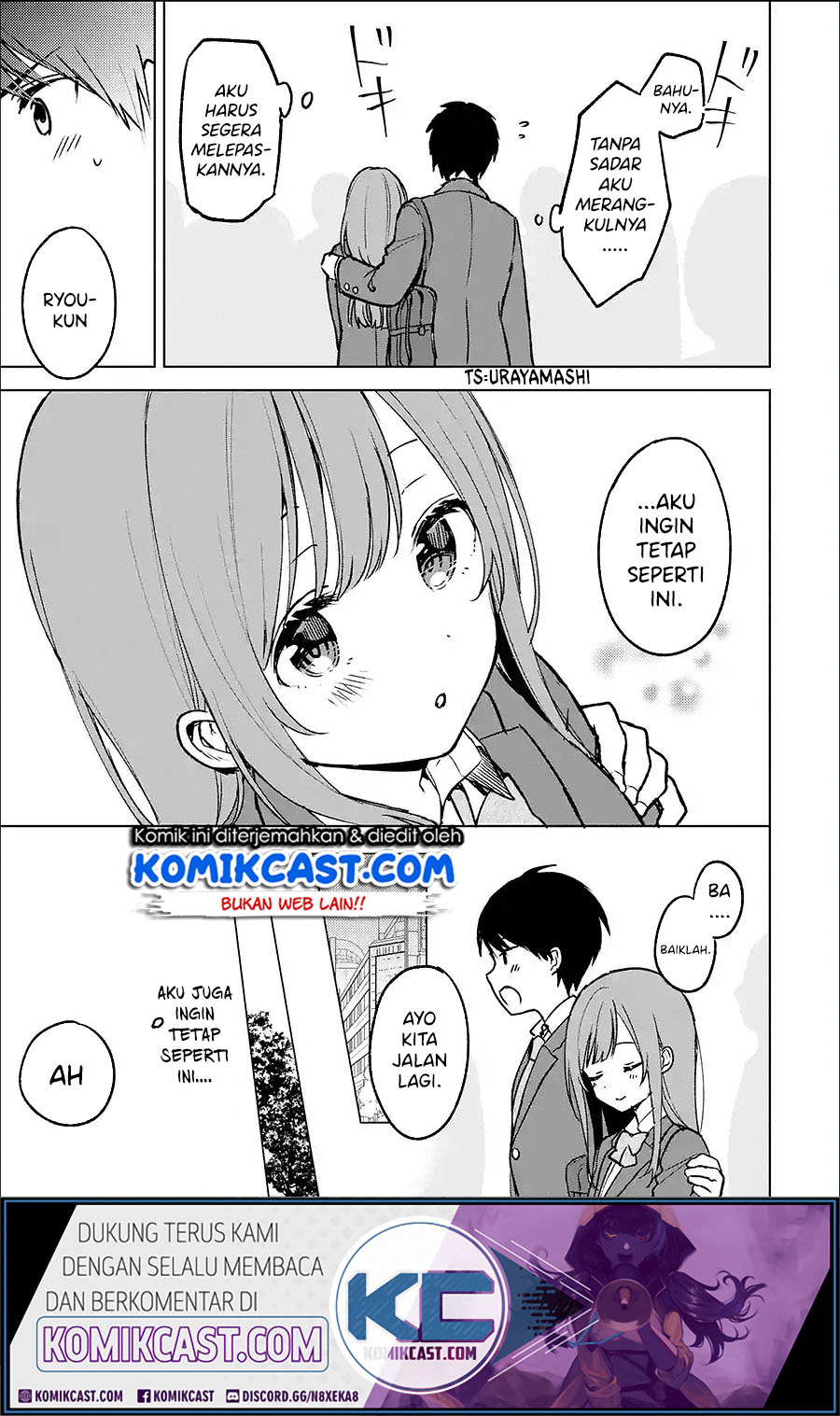 Chikan Saresou ni Natteiru S-kyuu Bishoujo wo Tasuketara Tonari no Seki no Osanajimi datta Chapter 19.1 Gambar 7