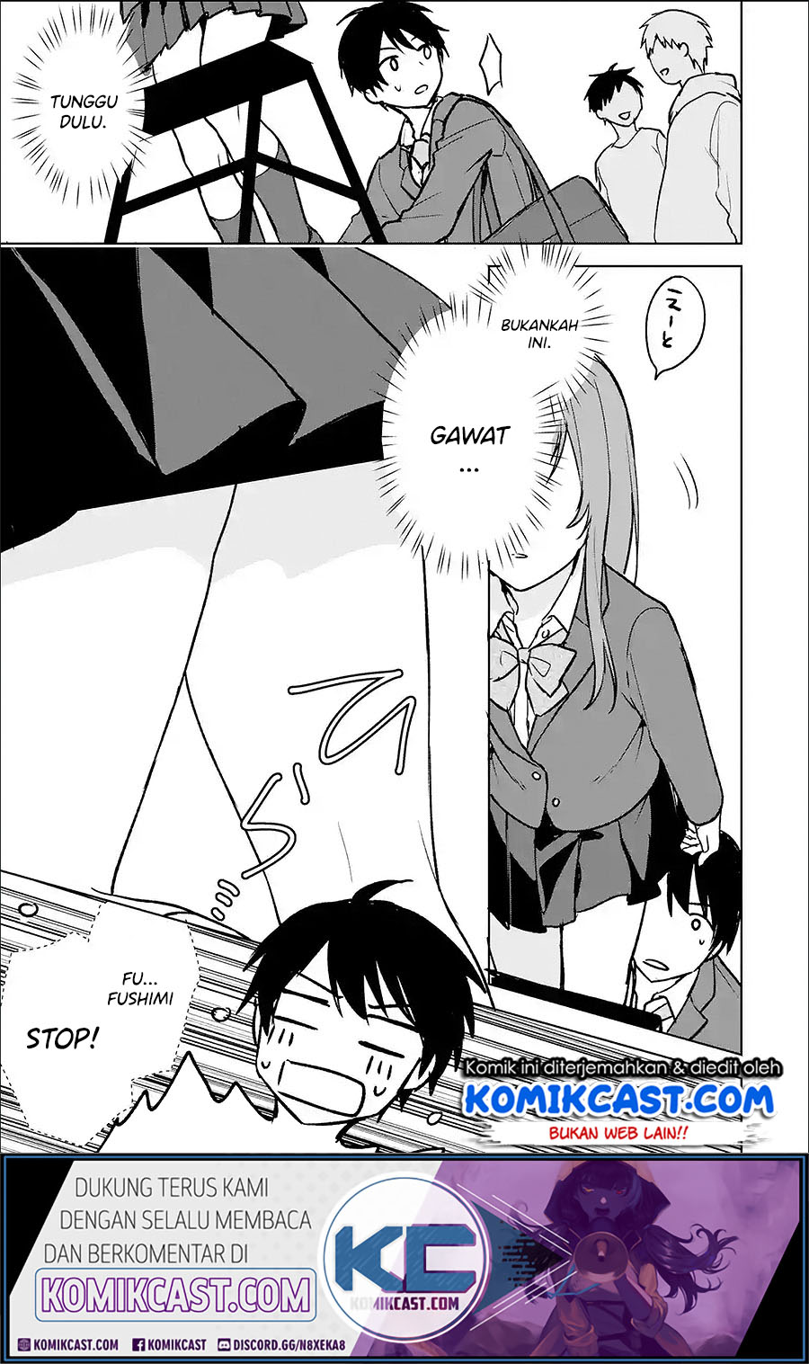 Chikan Saresou ni Natteiru S-kyuu Bishoujo wo Tasuketara Tonari no Seki no Osanajimi datta Chapter 19.1 Gambar 9