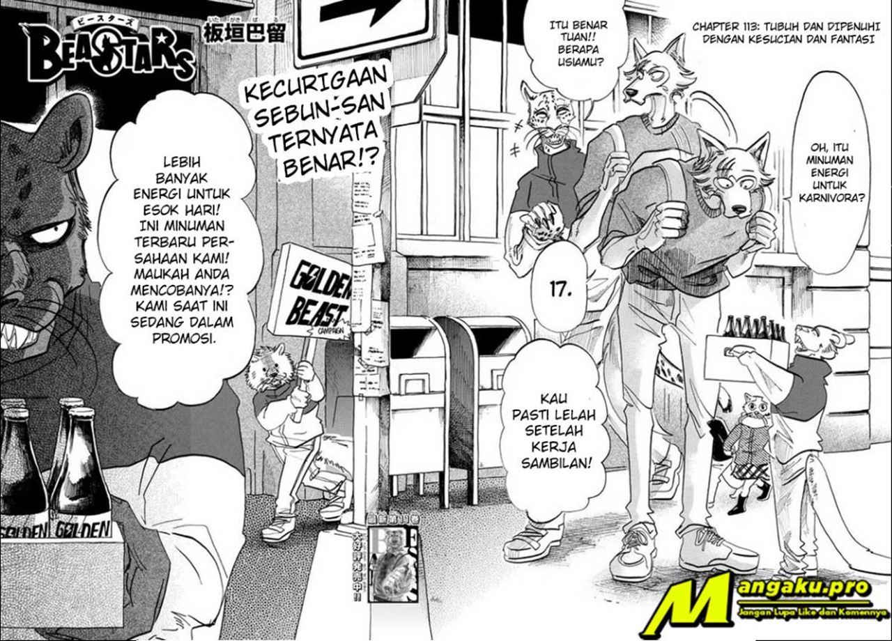 Beastars Chapter 113 Gambar 4
