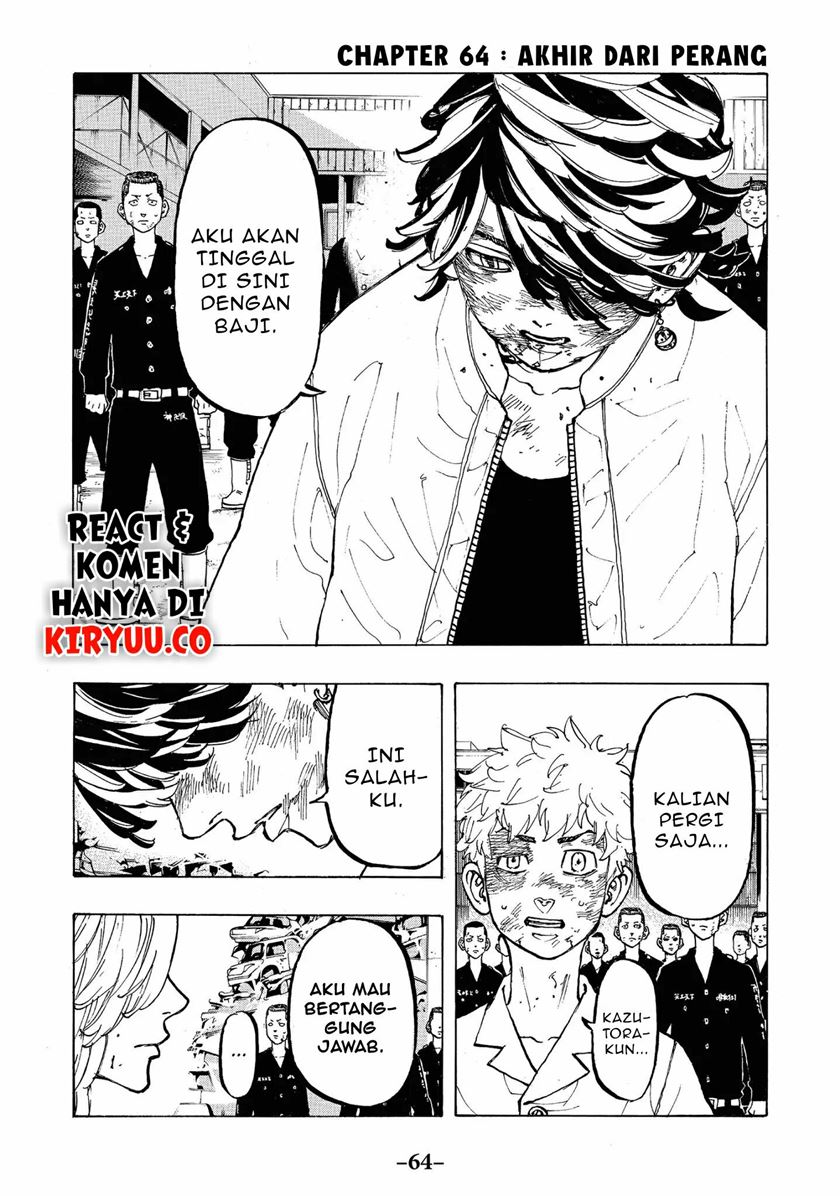 Tokyo卍Revengers Chapter 64 Gambar 3