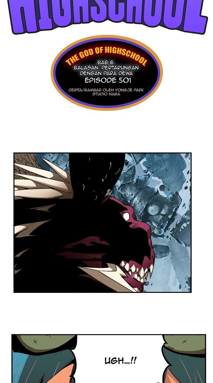 The God of High School Chapter 501 Gambar 35