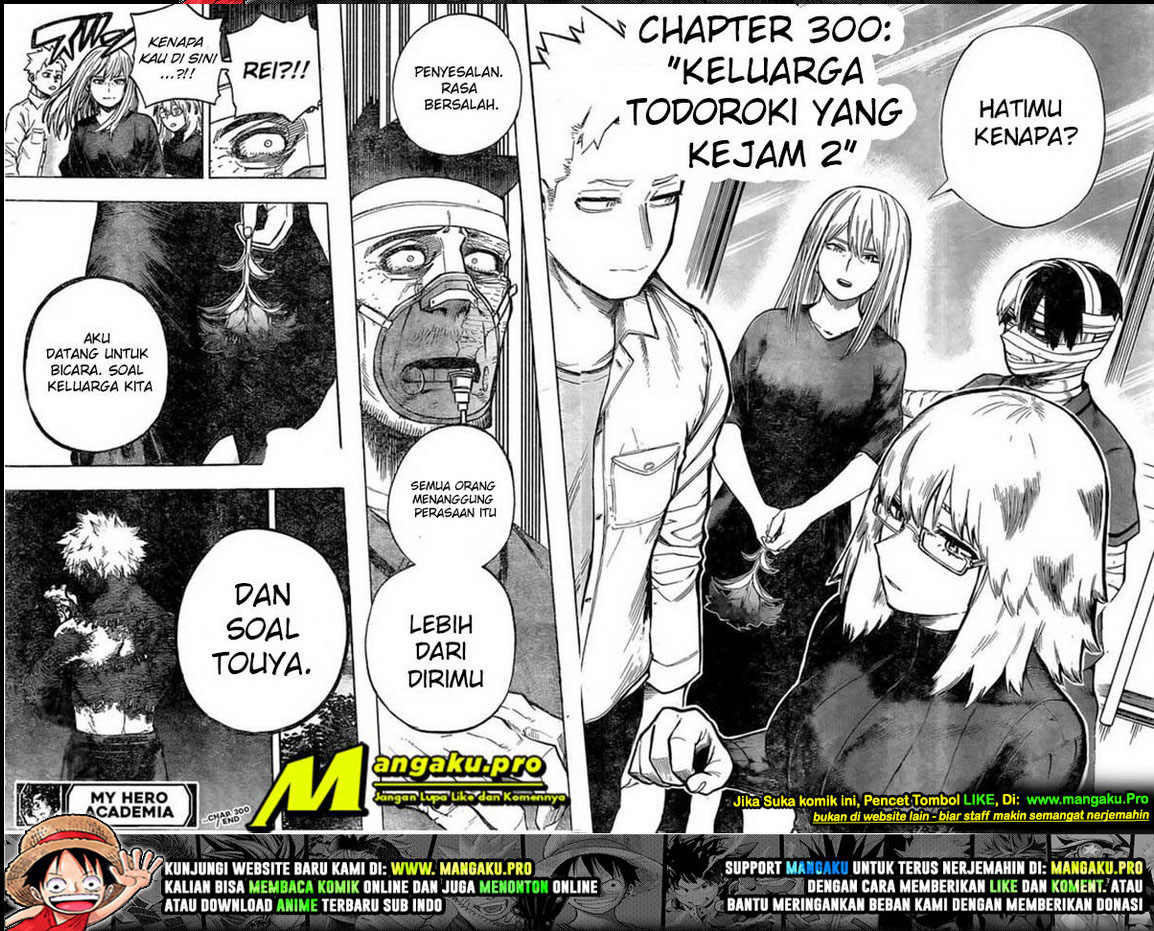 Boku no Hero Academia Chapter 300 Gambar 10