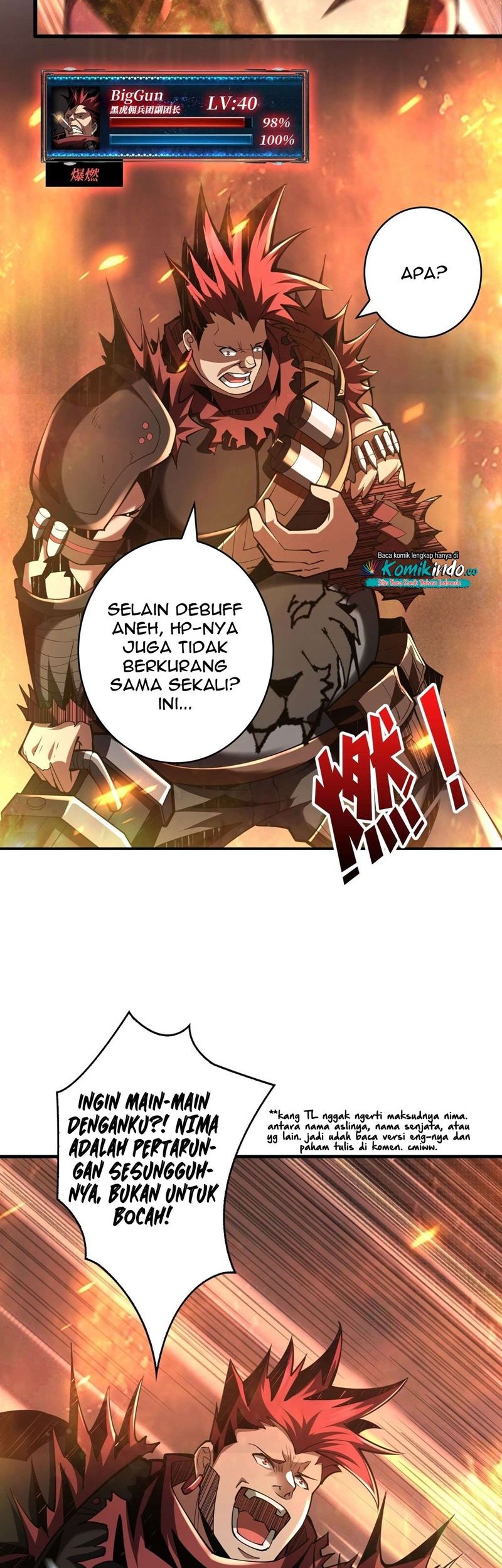 King Account At The Start Chapter 23 Gambar 3