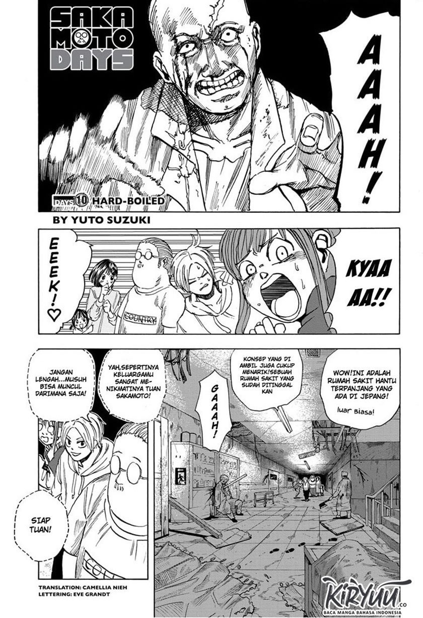 Baca Manga Sakamoto Days Chapter 10 Gambar 2