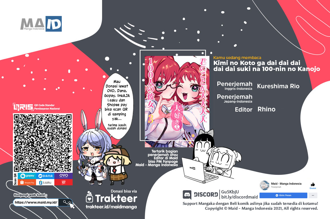 Baca Komik Kimi no Koto ga Dai Dai Dai Dai Daisuki na 100-ri no Kanojo Chapter 37 Gambar 1