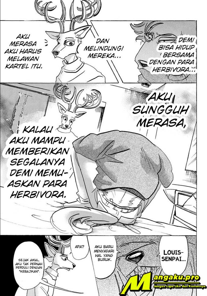 Beastars Chapter 114 Gambar 9