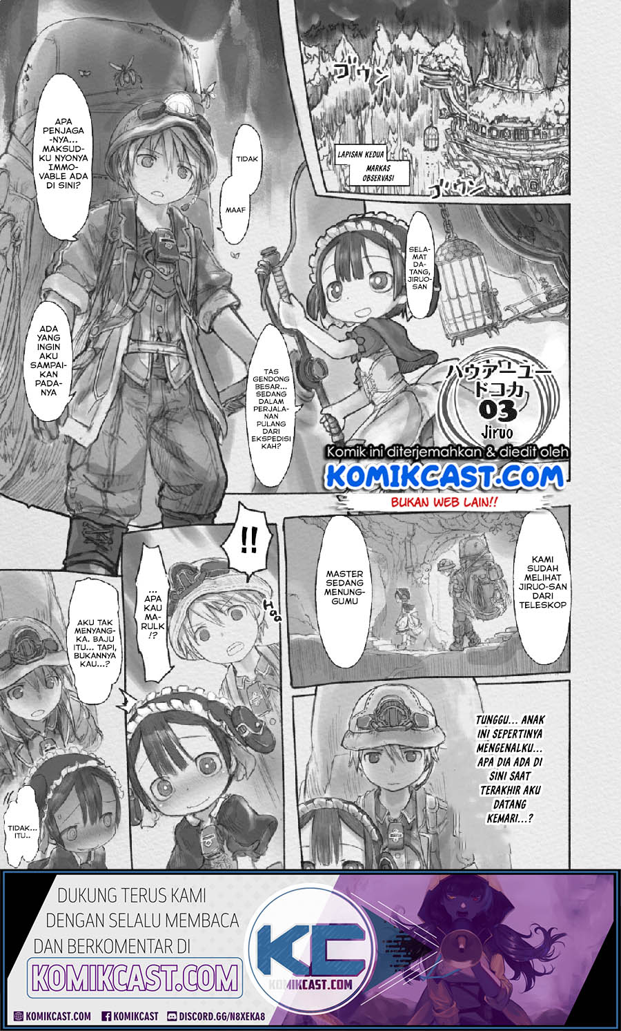 Baca Manga Made in Abyss Chapter 42.2 Gambar 2