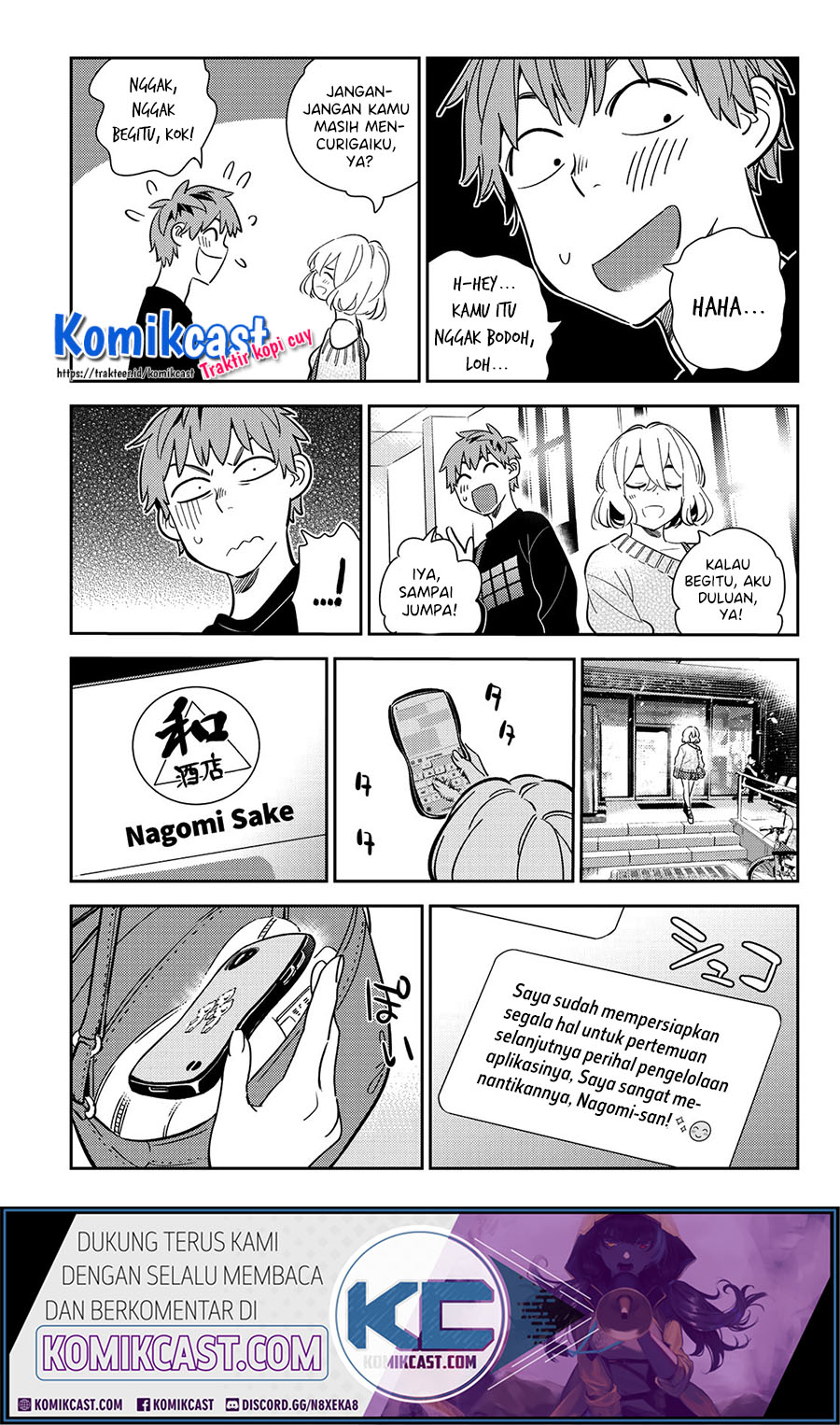 Kanojo Okarishimasu Chapter 175 Gambar 16