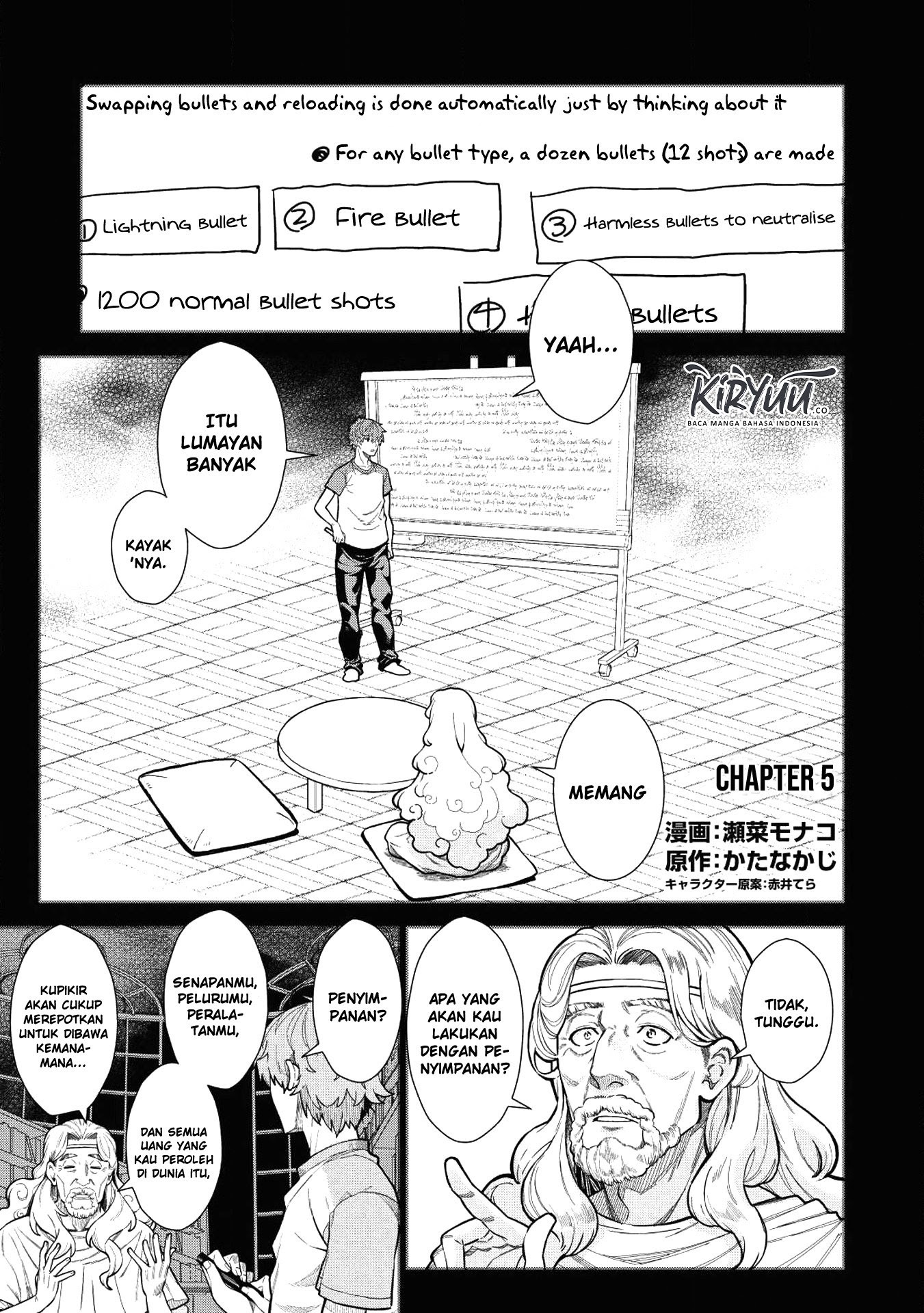 Baca Manga Magan to Dangan o Tsukatte Isekai o Buchinuku! Chapter 05 Gambar 2