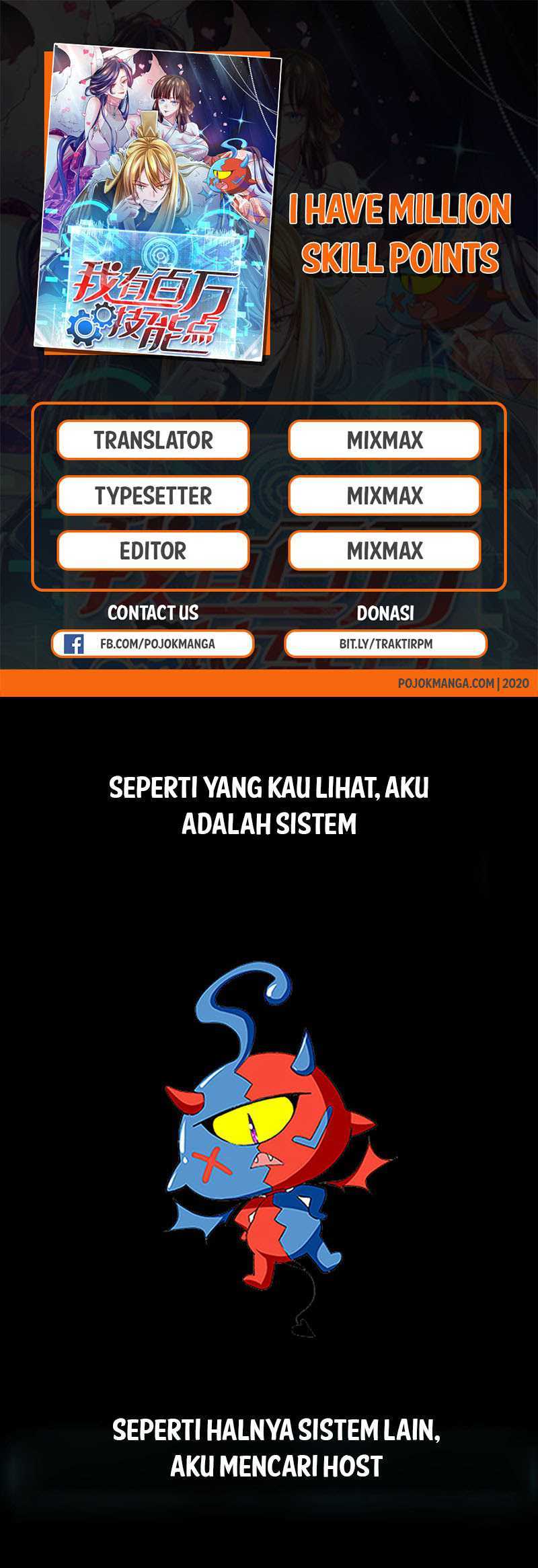 Baca Komik I Have Million Skill Points Chapter 01 Gambar 1