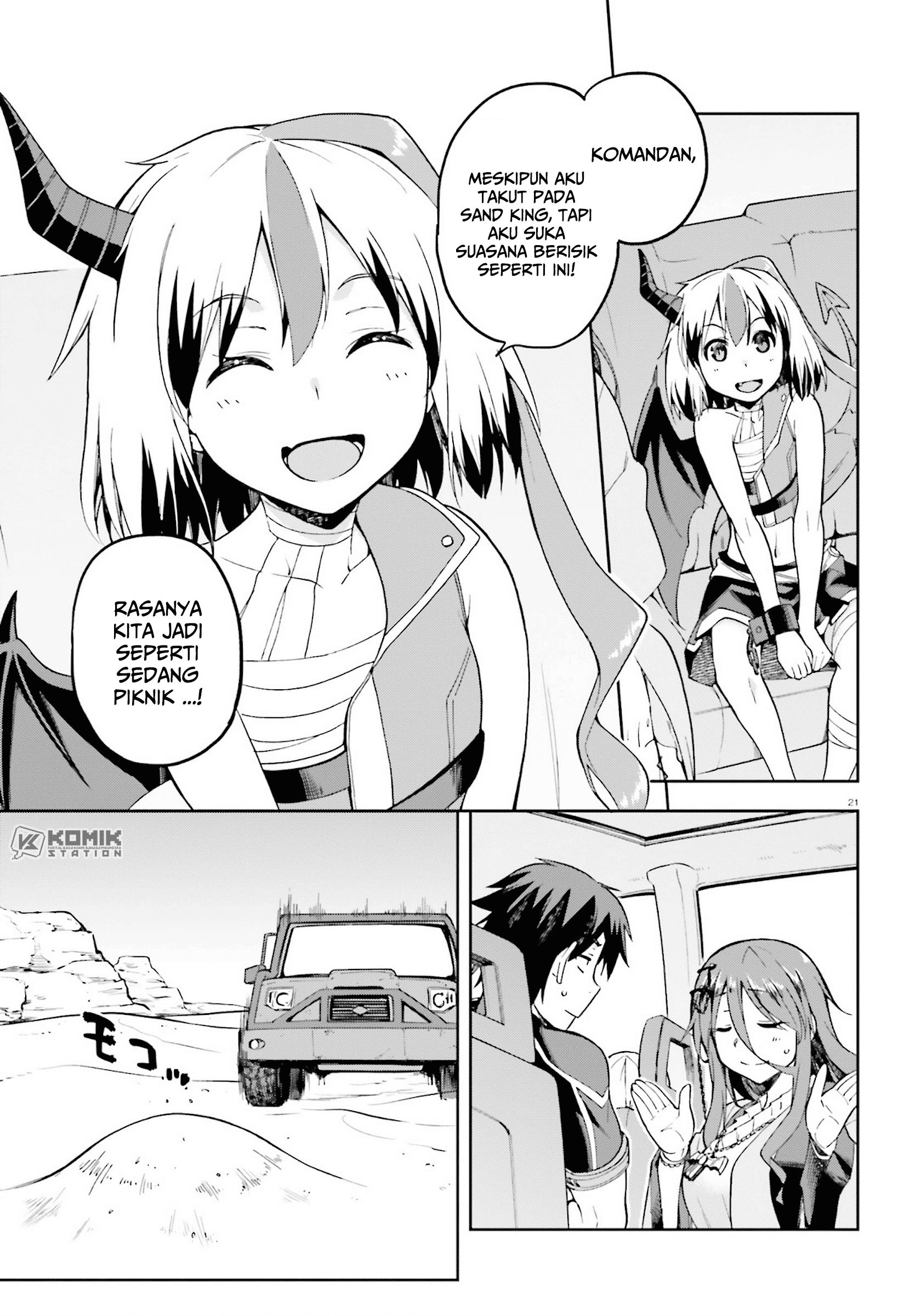 Sentouin, Hakenshimasu! Chapter 21 Gambar 23
