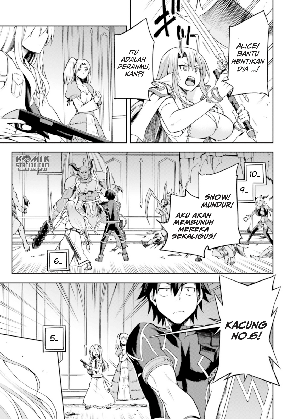 Sentouin, Hakenshimasu! Chapter 15 Gambar 23