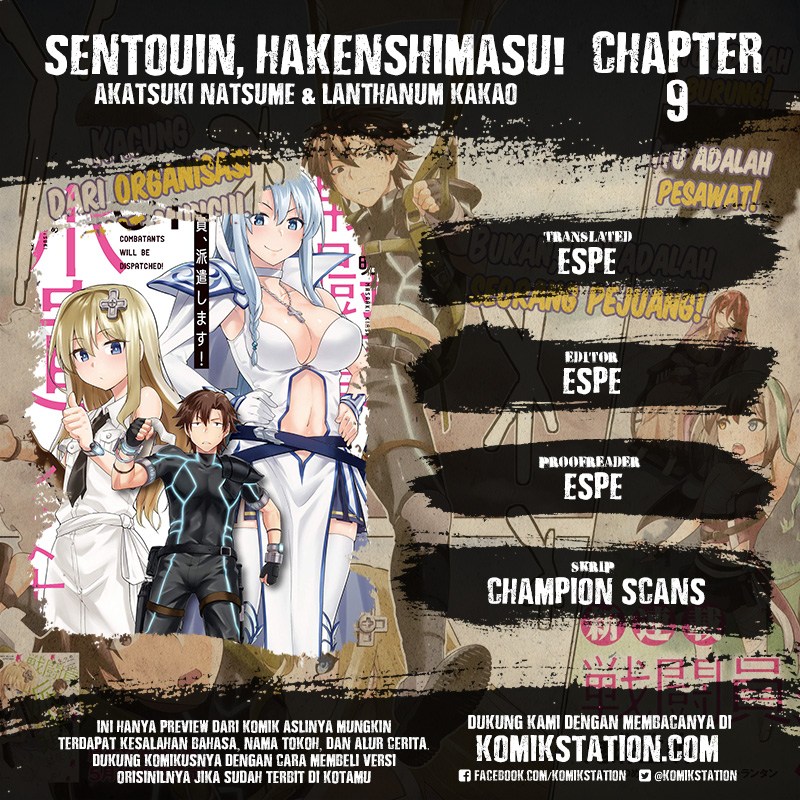 Baca Manga Sentouin, Hakenshimasu! Chapter 09 Gambar 2