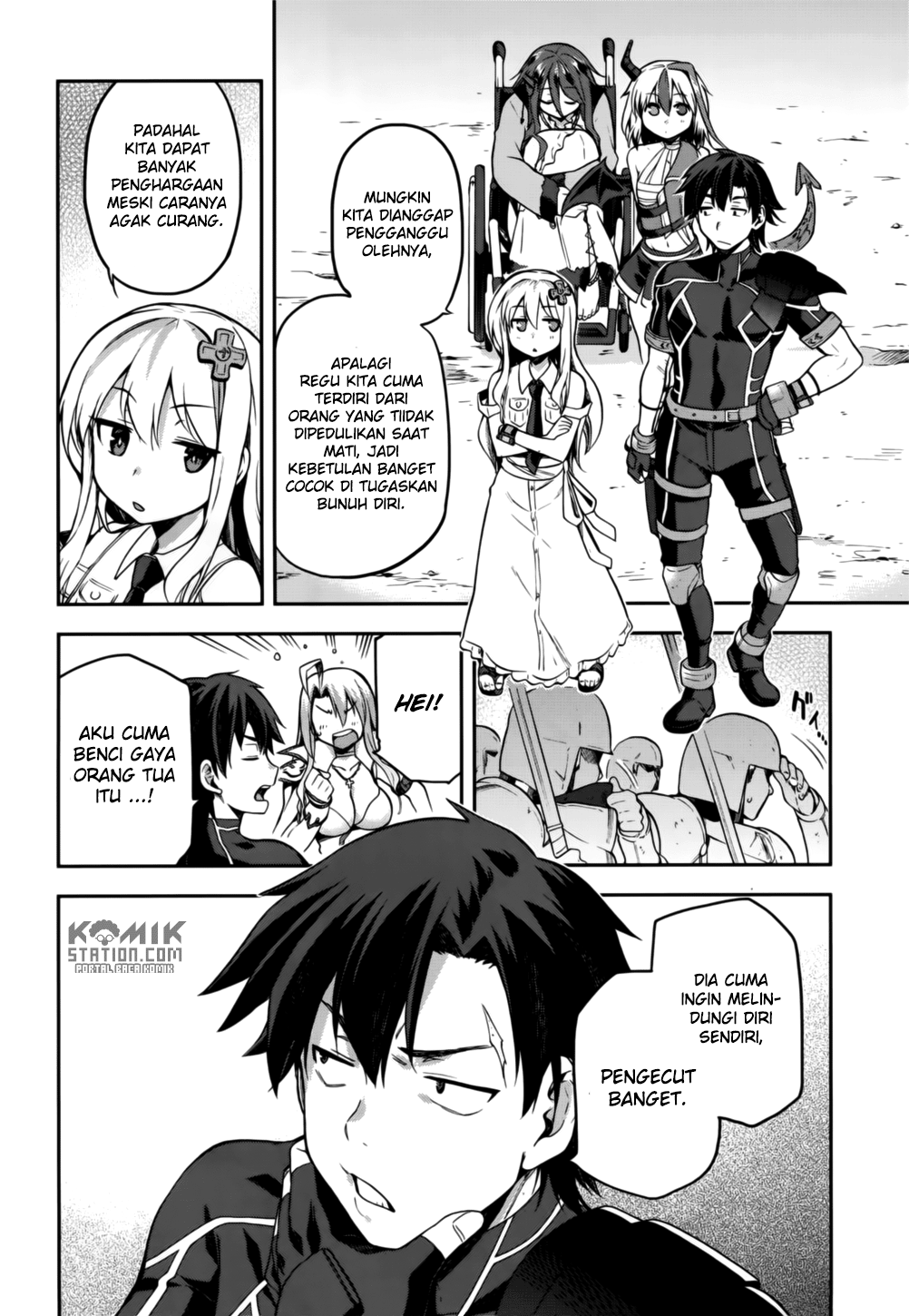 Sentouin, Hakenshimasu! Chapter 08 Gambar 12