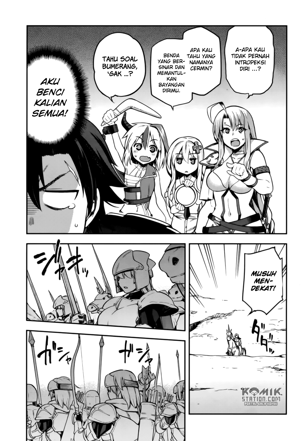 Sentouin, Hakenshimasu! Chapter 08 Gambar 13