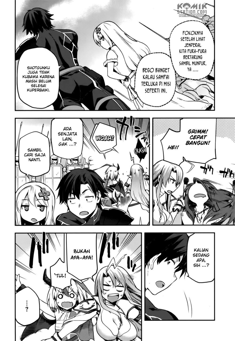 Sentouin, Hakenshimasu! Chapter 08 Gambar 14